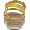 Lucky Brand Women’s Trianna Wedge Sandal(Gold Rush)