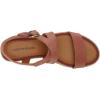 Lucky Brand Women’s Trianna Wedge Sandal(Rose Red)