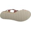 Lucky Brand Women’s Trianna Wedge Sandal(Rose Red)