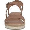 Lucky Brand Women’s Trianna Wedge Sandal(Smooth Brown)