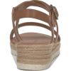 Lucky Brand Women’s Trianna Wedge Sandal(Smooth Brown)