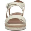 Lucky Brand Women’s Trianna Wedge Sandal(White)