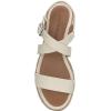 Lucky Brand Women’s Trianna Wedge Sandal(White)