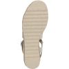 Lucky Brand Women’s Trianna Wedge Sandal(White)