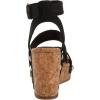 Lucky Brand Women’s Valintina Wedge Sandal(Black)