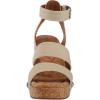 Lucky Brand Women’s Valintina Wedge Sandal(Bone)