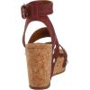 Lucky Brand Women’s Valintina Wedge Sandal(Brownstone)