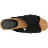 Lucky Brand Women’s Valmai Wedge Sandal(Black)