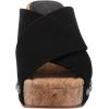 Lucky Brand Women’s Valmai Wedge Sandal(Black)
