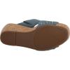 Lucky Brand Women’s Valmai Wedge Sandal(Natural Blue)