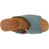 Lucky Brand Women’s Valmai Wedge Sandal(Natural Blue)