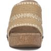 Lucky Brand Women’s Vickta Wedge Sandal(Dark Natural Woven)