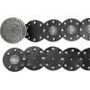 Lucky Brand Women’s Western-Inspired Leather Belt | Classic | American Heritage | Casual | Vintage | Cowboy(Grommet Concho – Black)