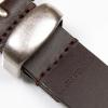 Lucky Brand Women’s Western-Inspired Leather Belt | Classic | American Heritage | Casual | Vintage | Cowboy(Studded Leather – Brown)