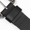 Lucky Brand Women’s Western-Inspired Leather Belt | Classic | American Heritage | Casual | Vintage | Cowboy(Turquoise Stud – Black)