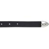 Lucky Brand Women’s Western-Inspired Leather Belt | Classic | American Heritage | Casual | Vintage | Cowboy(Western Buckle – Black)