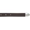 Lucky Brand Women’s Western-Inspired Leather Belt | Classic | American Heritage | Casual | Vintage | Cowboy(Western Buckle – Brown)