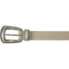 Lucky Brand Women’s Western-Inspired Leather Belt | Classic | American Heritage | Casual | Vintage | Cowboy(Western Suede – Distressed White)