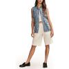 Lucky Brand Womens Women’s Denim Utility Vest