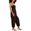 Lucky Brand Womens Women’s Military Jumpsuit(Raven)