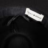 Lucky Brand Womens Wool Felt Fabric Wide Brim Ranger Boater Adjustable Hat (One Size Fits Most)(Ranger W/ Leopard Band – Black)
