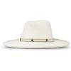 Lucky Brand Womens Wool Felt Fabric Wide Brim Ranger Boater Adjustable Hat (One Size Fits Most)(Wide Brim Ranger – Cream)