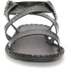 Lucky Brand Women’s Zelek Flat Sandal(Black)