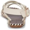 Lucky Brand Women’s Zelek Flat Sandal(Lamb)