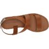Lucky Brand Women’s Zelek Flat Sandal(Tan)