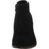 Lucky Brand Women’s Zorla Wedge Bootie Ankle Boot(Black Suede)