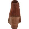 Lucky Brand Women’s Zorla Wedge Bootie Ankle Boot(Roasted)