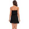 Lucky Brand Womens by The Pool Dress, Casual, Pull On, Beach Cover Ups for Women(Black)
