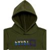 Lucky Brand baby-boys 2 Piece Fleece Hooded Jog Set(Olive / Black)