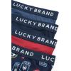 Lucky Brand mens Classic(Mood Indigo/Vintage Indigo/Earth Red)
