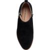 Lucky Brand womens BaselAnkle Bootie(Black/Natural Oiled Suede)