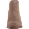 Lucky Brand womens BaselAnkle Bootie(Dark Mushroom/Natural Oiled Suede)