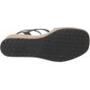 Lucky Brand womens Carolie Espadrille Wedge Sandal(Black)
