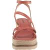 Lucky Brand womens Carolie Espadrille Wedge Sandal(Eco Red)
