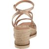 Lucky Brand womens Carolie Espadrille Wedge Sandal(Stardust)