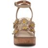 Lucky Brand womens Taiza Platform SandalHeeled Sandal(Stucco)