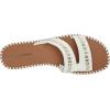 Lucky Brand womens Zanora(White/Light Platino)