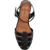 Lucky Brand womens Zilma(Black Leather)