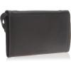 Lucky Ruth Leather Crossbody Bag(Black)