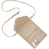 Lucky Ruth Leather Crossbody Bag(Smoke Grey)