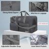 Lucky Travel Duffel Bags 65L, Gym Bag, Travel Bag & Large Duffle Bag for Men, Foldable Overnight Weekender Bags for Women & Men with Adjustable Shoulder Strap, Camo(Charcoal)