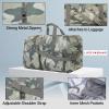Lucky Travel Duffel Bags 65L, Gym Bag, Travel Bag & Large Duffle Bag for Men, Foldable Overnight Weekender Bags for Women & Men with Adjustable Shoulder Strap, Camo(Camo)