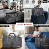 Lucky Travel Duffel Bags 65L, Gym Bag, Travel Bag & Large Duffle Bag for Men, Foldable Overnight Weekender Bags for Women & Men with Adjustable Shoulder Strap, Camo(Charcoal)