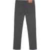 Skinny Fit Stretch Twill Pants, 5-Pocket Style, Zipper Fly & Button Closure(Asphalt Grey)