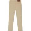 Skinny Fit Stretch Twill Pants, 5-Pocket Style, Zipper Fly & Button Closure(Irish Cream)