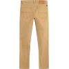 Skinny Fit Stretch Twill Pants, 5-Pocket Style, Zipper Fly & Button Closure(Kelp Medium Beige)
